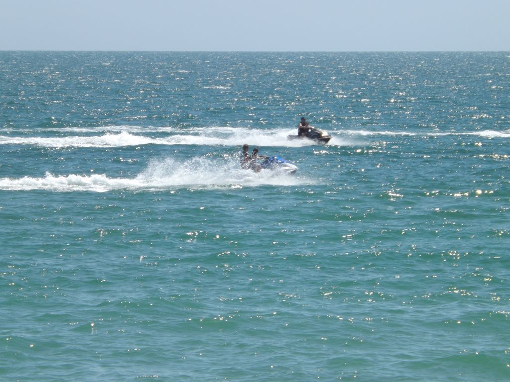 Enjoy recreational activities like Jet Skis in the beautiful Sea of Cortez