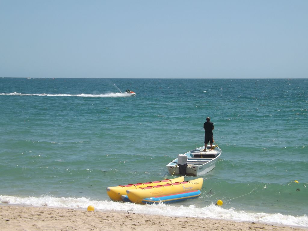 Enjoy sandy beach and beautiful water in Rocky Point